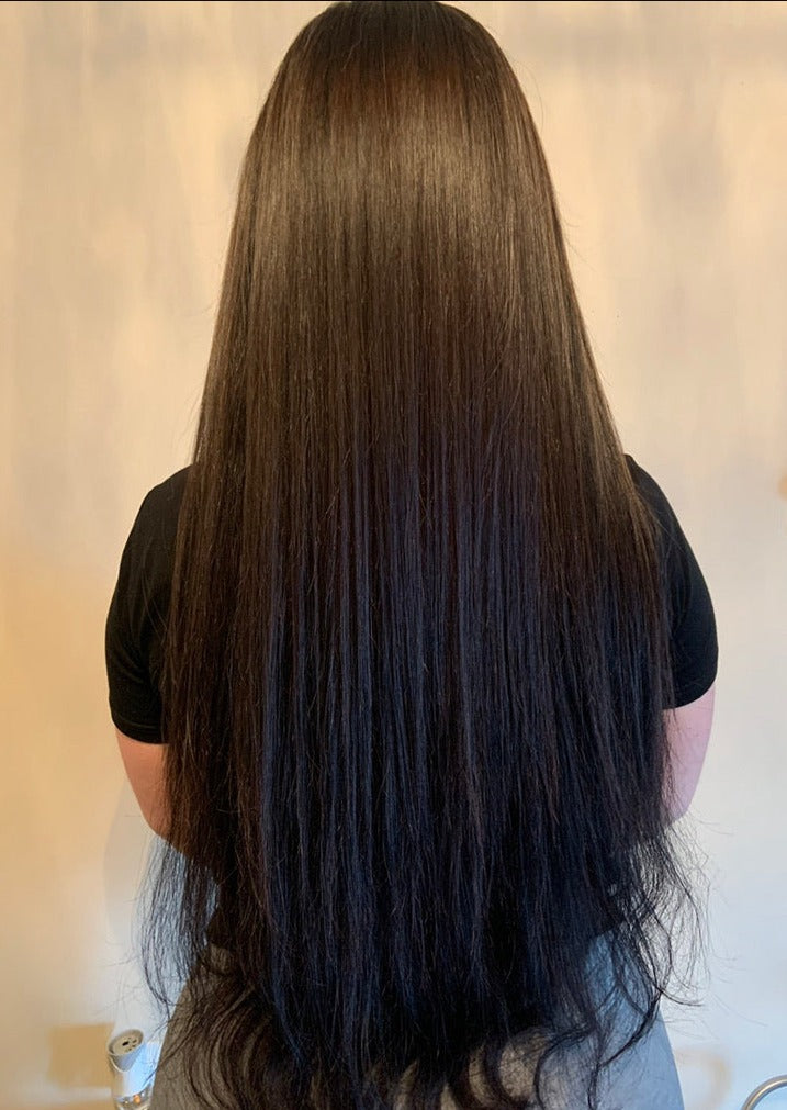 Luxe Machine weft  Hair Extension - Straight