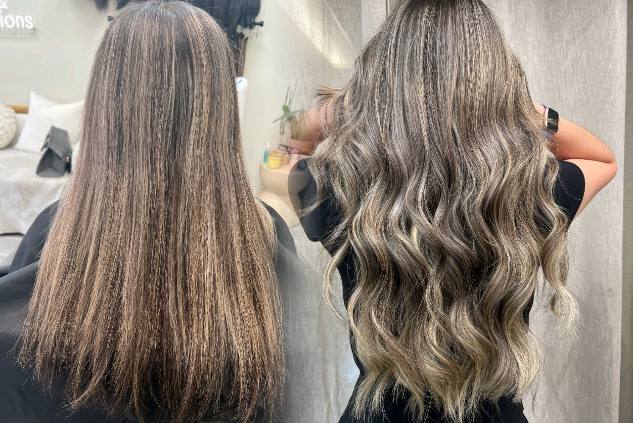 Extensiones de cabello de trama de máquina premium - Onda corporal