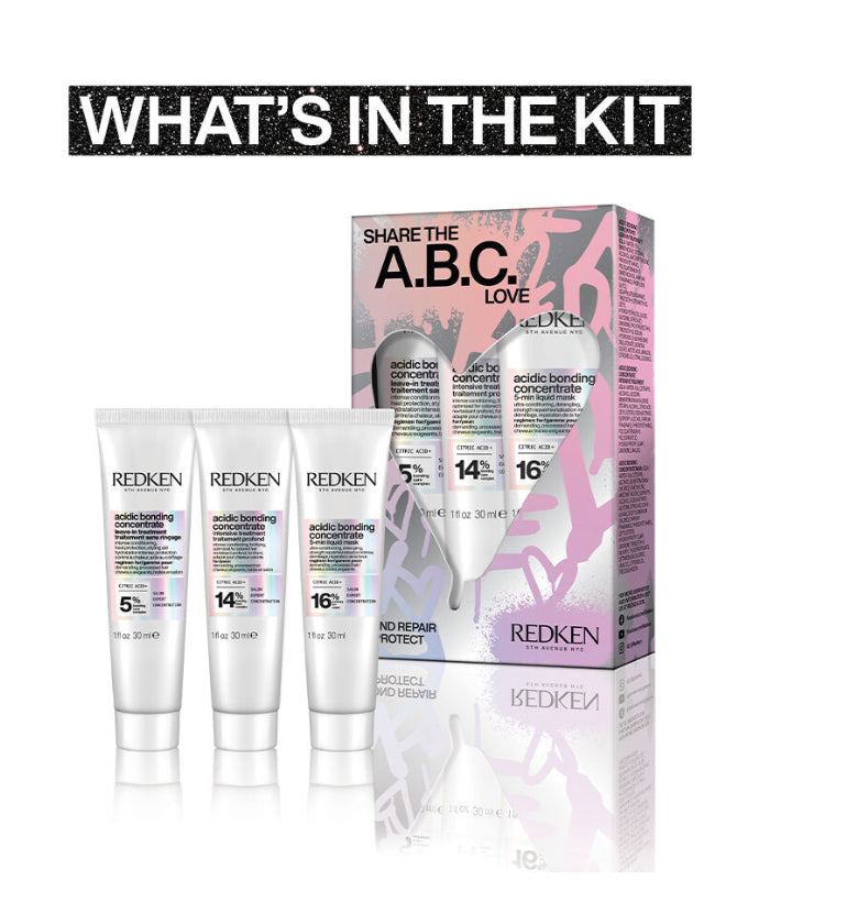 REDKEN Acidic Bonding Concentrate
Treatments Holiday Kit