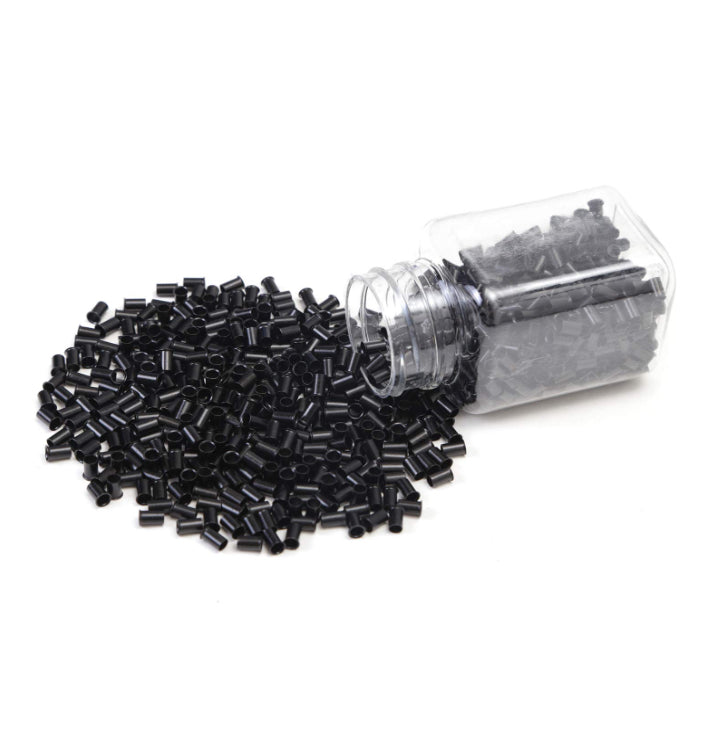 E|T Styles Hair Extension Beads - Black
