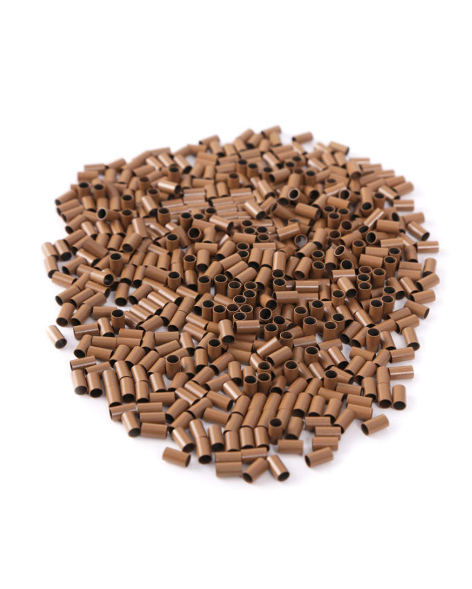 E|T Styles Hair Extensions Beads - Light Brown