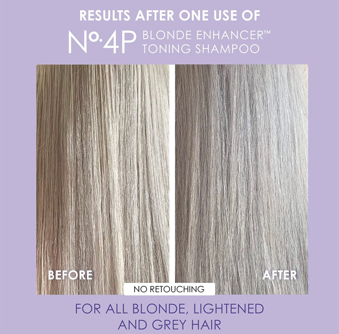 Olaplex No.4P Blonde Enhancer - Toning Shampoo