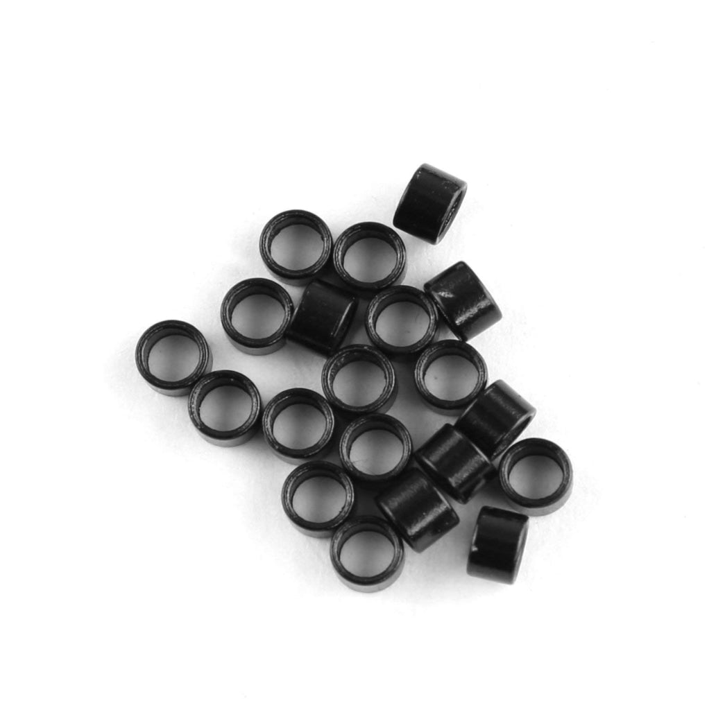 E|T Styles Hair Extension Beads - Black