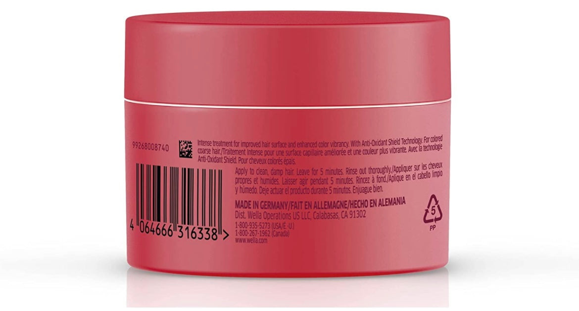 Wella Professionals INVIGO Brilliance Mask for Coarse Hair