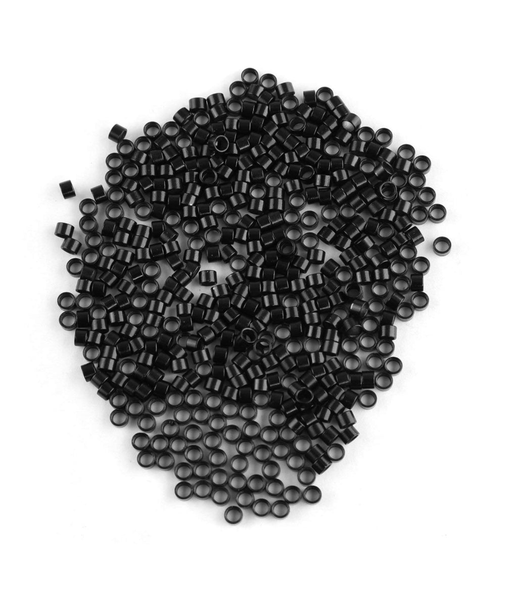 E|T Styles Hair Extension Beads - Black