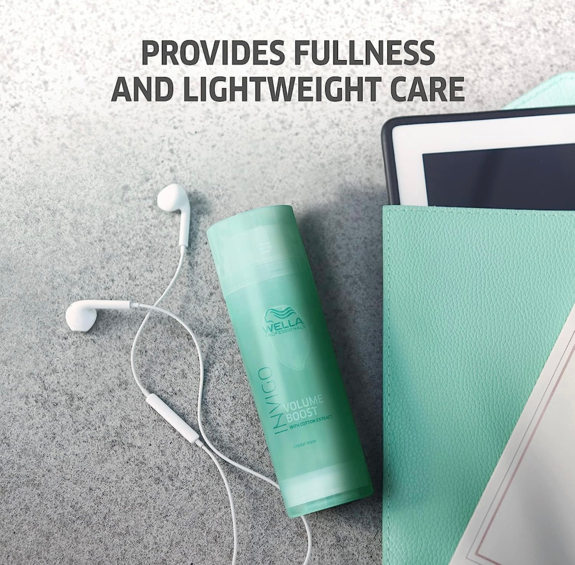 Mascarilla de cristal INVIGO Volume Boost de Wella Professionals