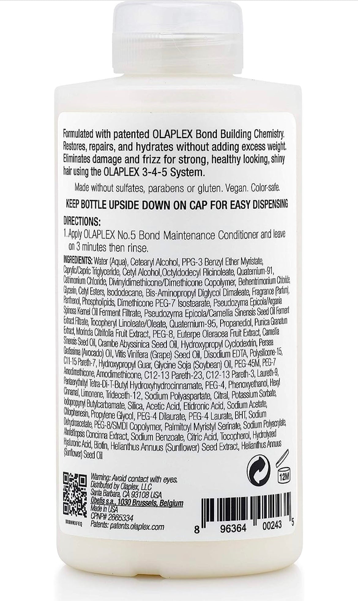 Acondicionador para mantenimiento de enlaces Olaplex No.5