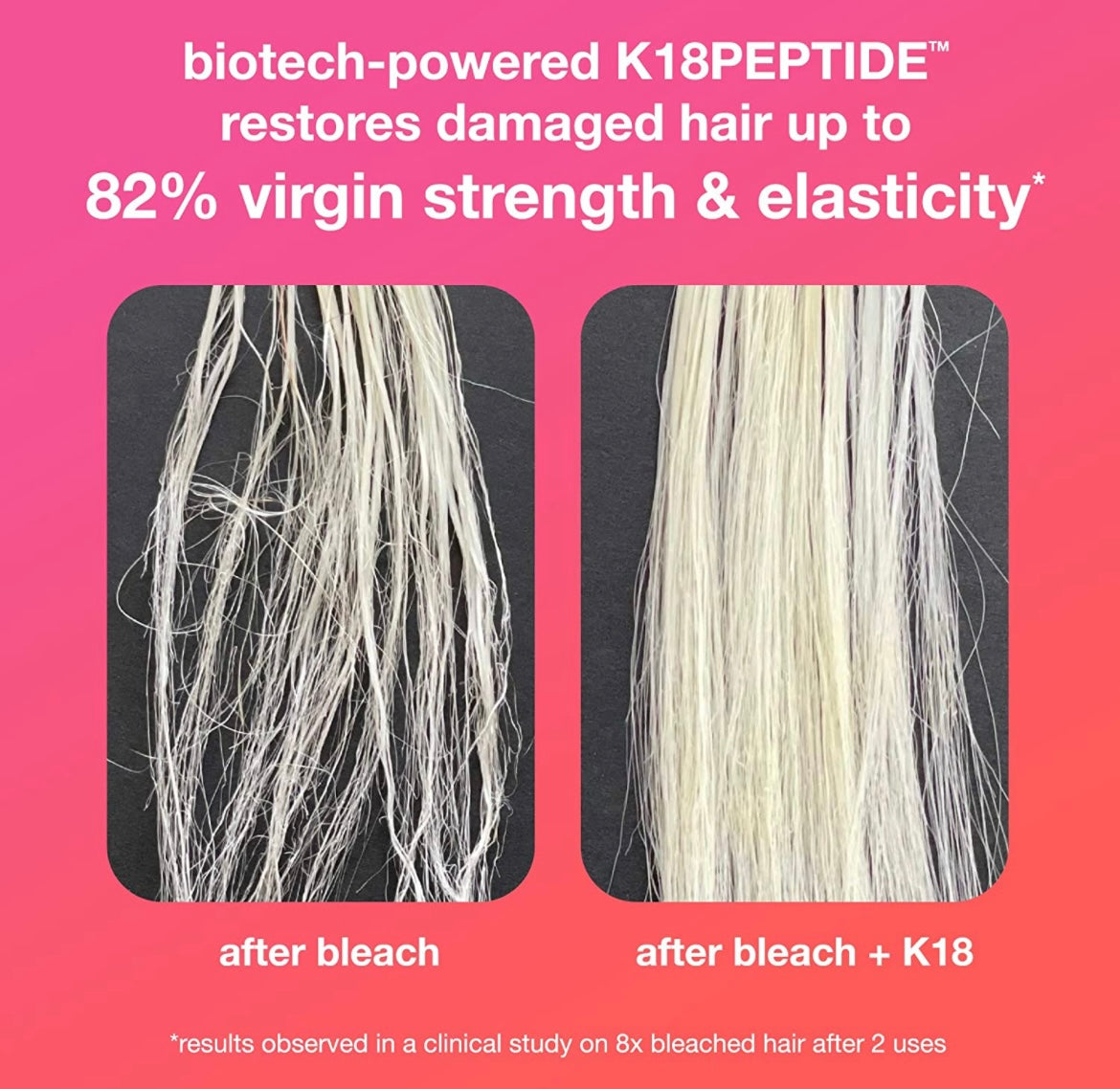 K18 Leave-In Molecular Repair Hair Mask Travel Size