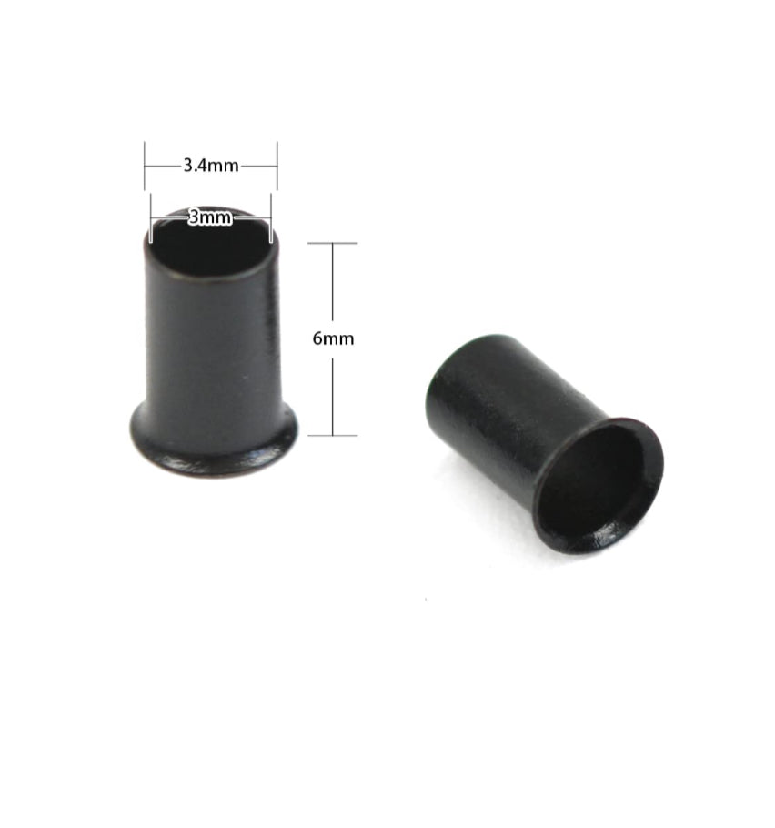 E|T Styles Hair Extension Beads - Black