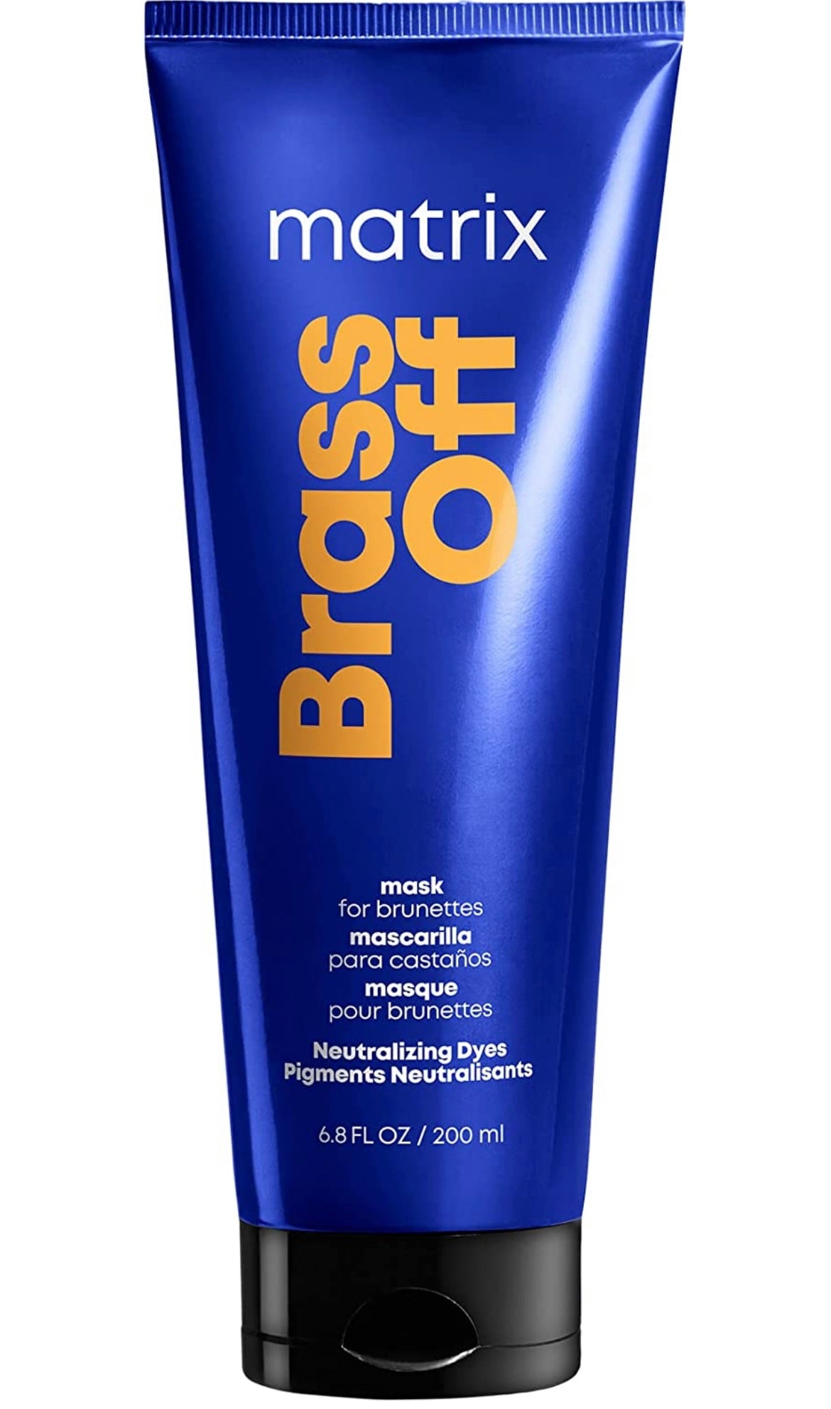 Mascarilla capilar neutralizadora que deposita el color fuera de tono Matrix Brass