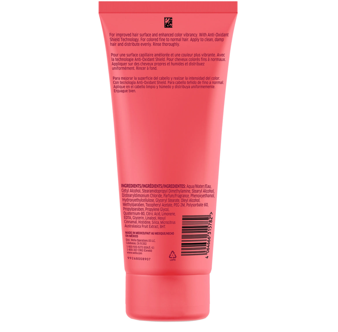 Wella Professionals INVIGO Brilliance Vibrant Color Conditioner for Fine/Normal Hair