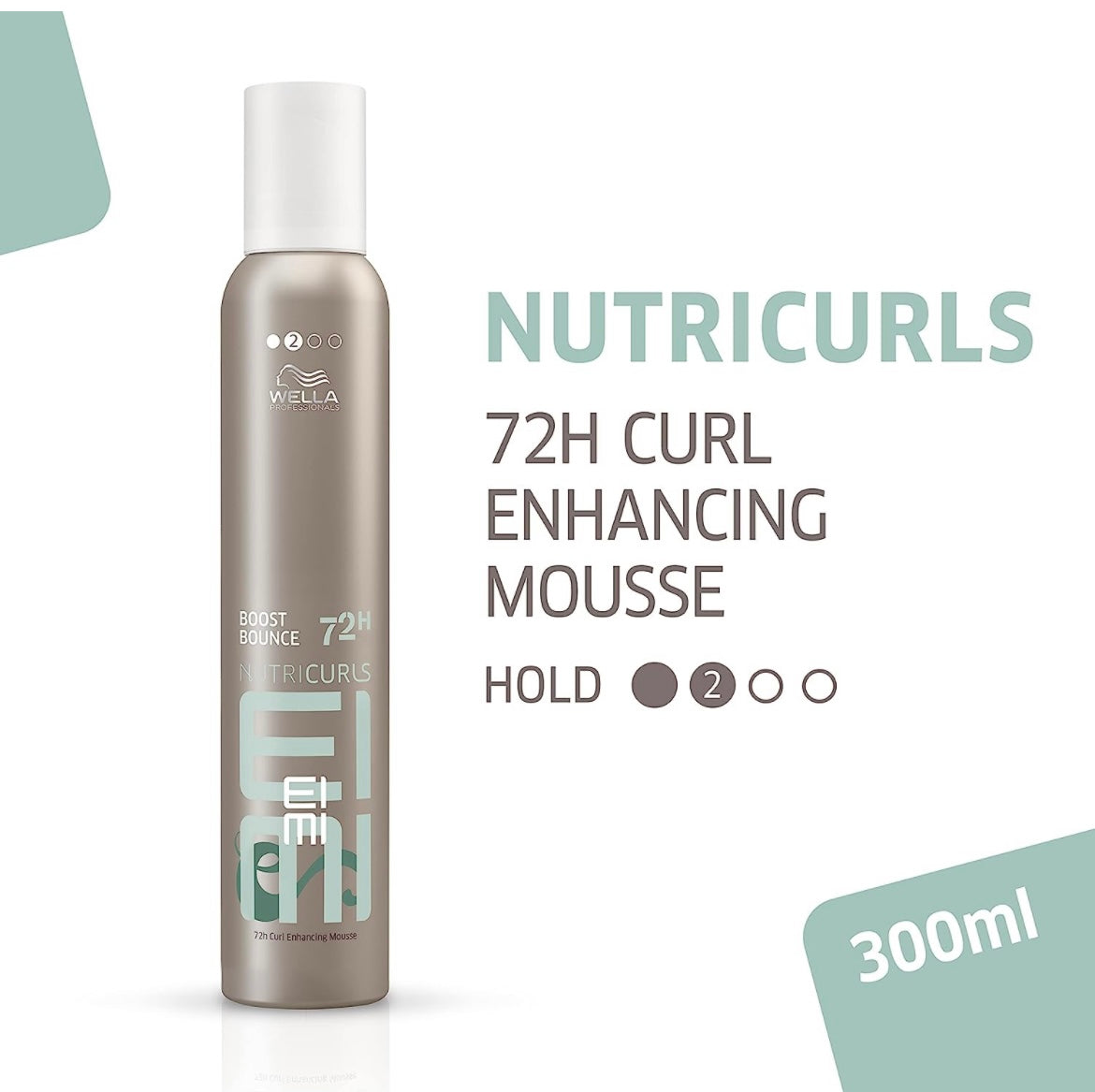 Wella Professionals EIMI Nutricurls Boost Bounce 72 hr Curl Enhancing Mousse
