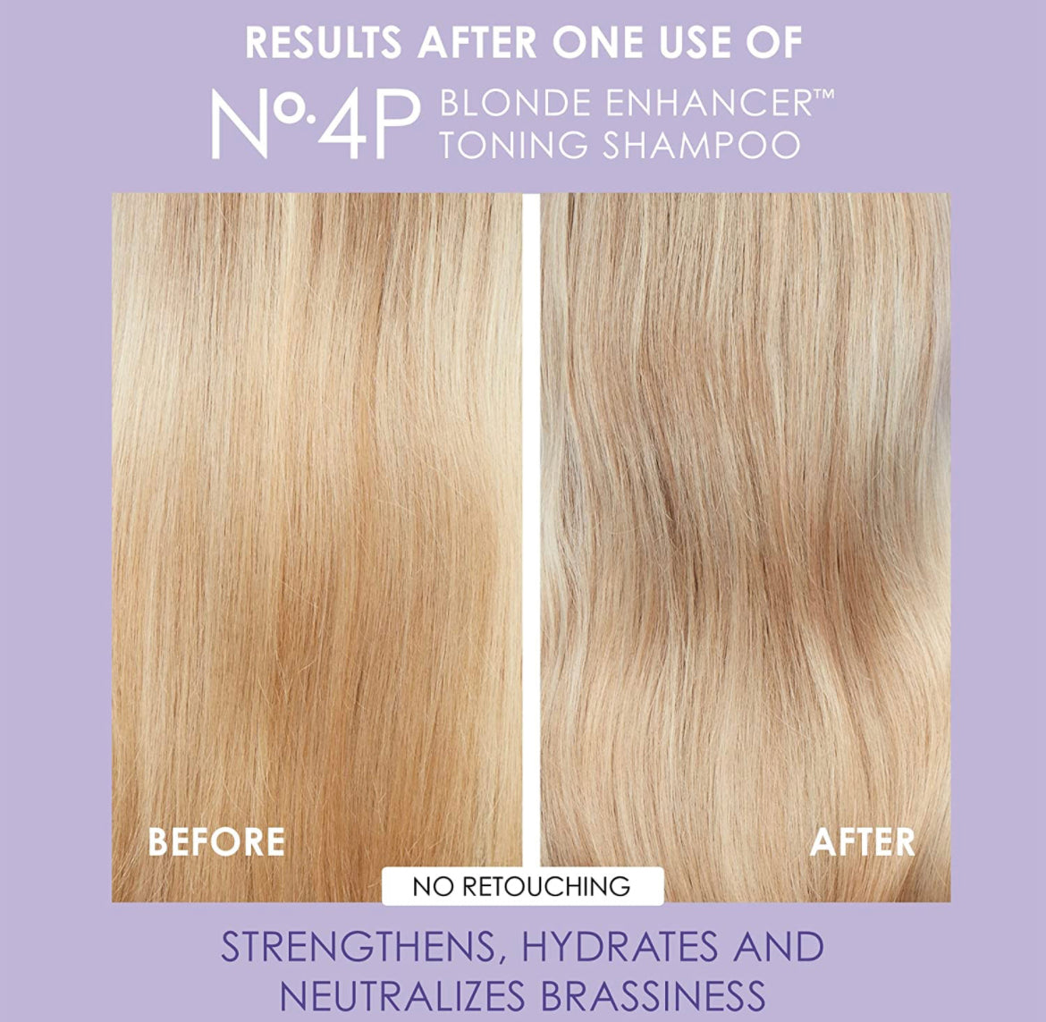Olaplex No.4P Blonde Enhancer - Toning Shampoo