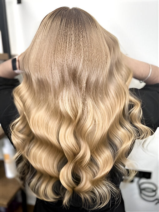 Luxe Machine weft  Hair Extension - Wavy