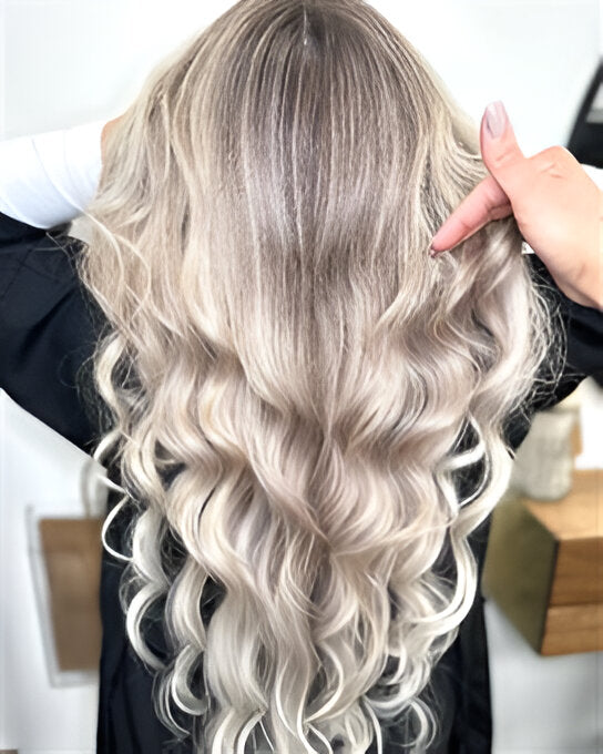 Luxe Machine weft  Hair Extension - Wavy