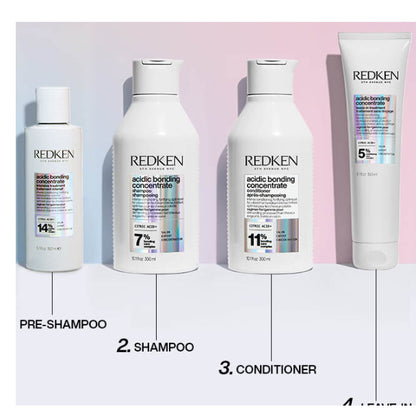 REDKEN - Acidic Bonding Concentrate Sulfate
Free Shampoo for Damaged Hair