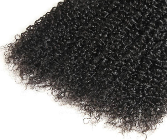 Luxe Machine weft  Hair Extension - Kinky Curly