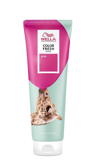 Mascarilla Wella Profesional Color Fresh - Rosa 