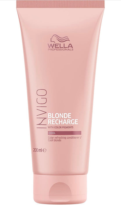 Wella ProfessionalsI INVIGO Recharge Color Refreshing Conditioner Cool Blondes