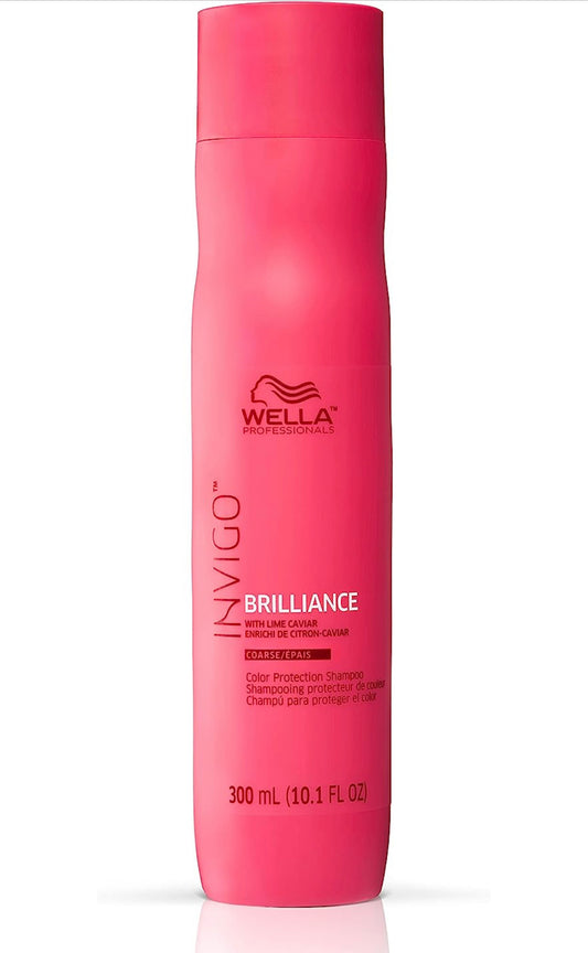 Wella Professionals Invigo Brilliance Color Protection  Shampoo for Coarse Hair