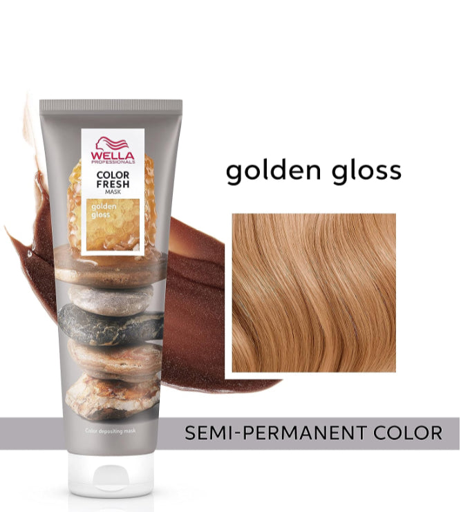 Wella Professional Color Fresh Mask - Golden Gloss