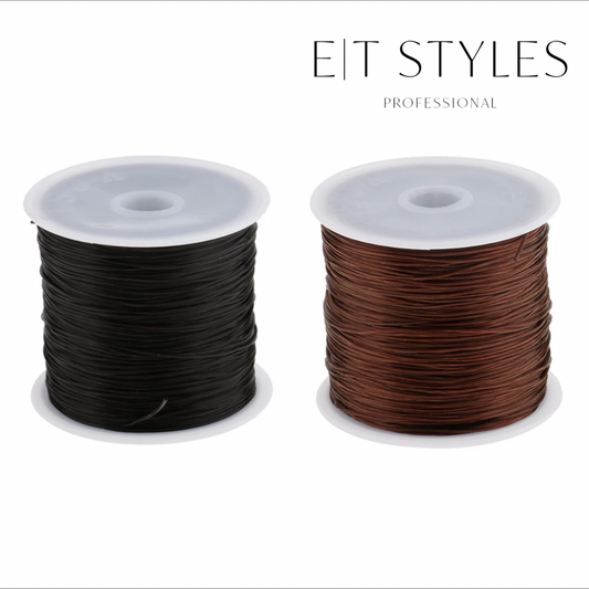 E|T Styles Rubber Elastic Thread-Brown